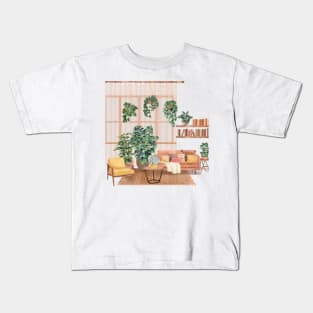 Plant Interior illustration 4 Kids T-Shirt